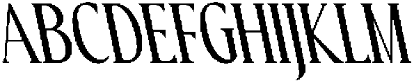 CS Refuse Reverse Italic otf (400) Font UPPERCASE