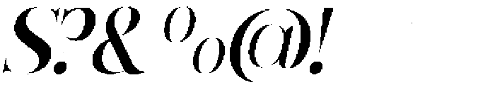 CS Regale Italic otf (400) Font OTHER CHARS