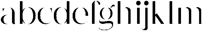 CS Regale Regular otf (400) Font LOWERCASE
