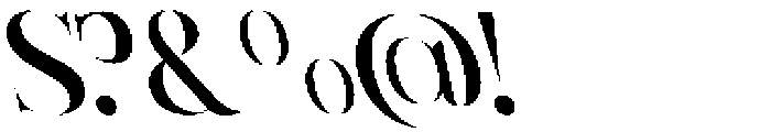 CS Regale Reverse Italic otf (400) Font OTHER CHARS