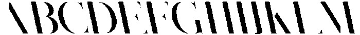CS Regale Reverse Italic otf (400) Font UPPERCASE