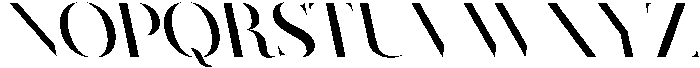 CS Regale Reverse Italic otf (400) Font UPPERCASE