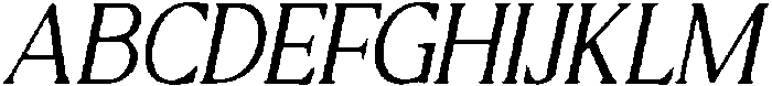 CS Reggie Drawn Italic otf (400) Font