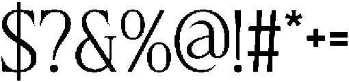 CS Reggie Regular otf (400) Font OTHER CHARS