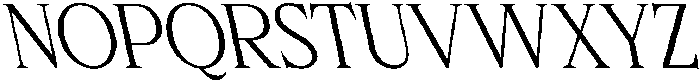 CS Reggie Reverse Italic otf (400) Font UPPERCASE