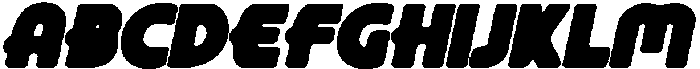 CS Regime Drawn Italic otf (400) Font UPPERCASE