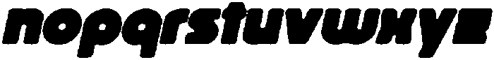 CS Regime Drawn Italic otf (400) Font LOWERCASE