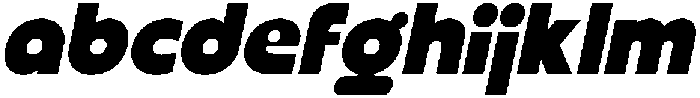 CS Regime Italic otf (400) Font LOWERCASE