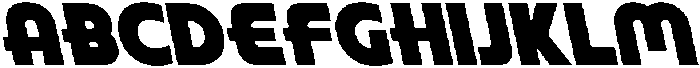 CS Regime Reverse Italic otf (400) Font UPPERCASE
