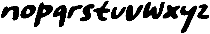 CS Regista Drawn Italic otf (400) Font LOWERCASE