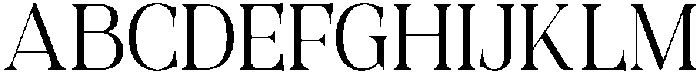 CS Regus Regular otf (400) Font UPPERCASE