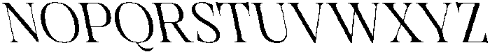 CS Regus Reverse Italic otf (400) Font UPPERCASE