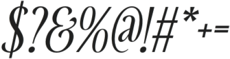 CS Reign Italic otf (400) Font OTHER CHARS