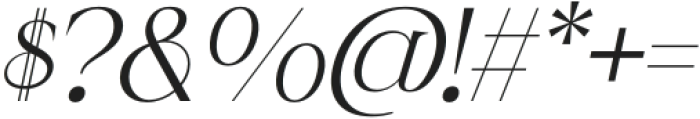 CS Relish Italic otf (400) Font OTHER CHARS