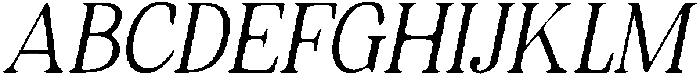 CS Reload Drawn Italic otf (400) Font UPPERCASE