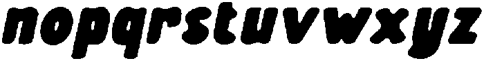 CS Rema Drawn Italic otf (400) Font LOWERCASE
