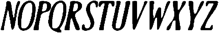 CS Remain Drawn Italic otf (400) Font UPPERCASE