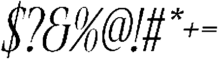 CS Remain Italic otf (400) Font OTHER CHARS