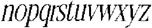 CS Remain Pixel Regular otf (400) Font LOWERCASE