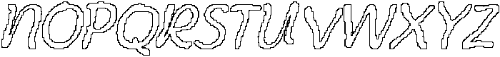 CS Renita Pixel Outline otf (400) Font UPPERCASE
