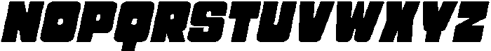 CS Rensa Italic otf (400) Font UPPERCASE