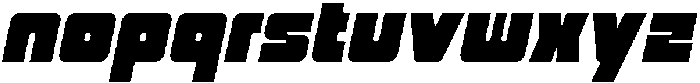 CS Rensa Italic otf (400) Font LOWERCASE