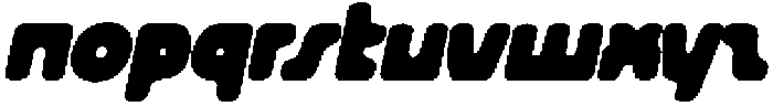 CS Rento Drawn Italic otf (400) Font LOWERCASE