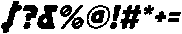 CS Rento Italic otf (400) Font OTHER CHARS