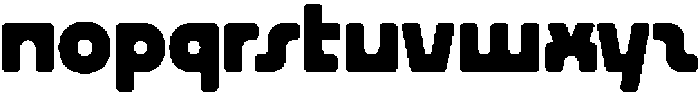 CS Rento Regular otf (400) Font LOWERCASE