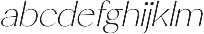 CS Resident Italic otf (400) Font LOWERCASE