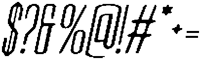 CS Resting Drawn Italic otf (400) Font OTHER CHARS