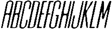 CS Resting Drawn Italic otf (400) Font UPPERCASE