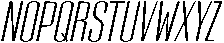 CS Resting Italic otf (400) Font LOWERCASE