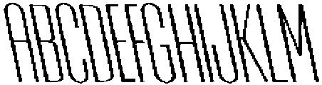 CS Resting Reverse Italic otf (400) Font UPPERCASE