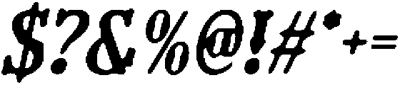 CS Revenant Drawn Italic otf (400) Font OTHER CHARS