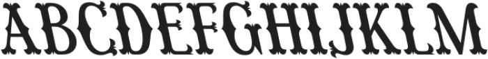 CS Revenant Reverse Italic otf (400) Font UPPERCASE