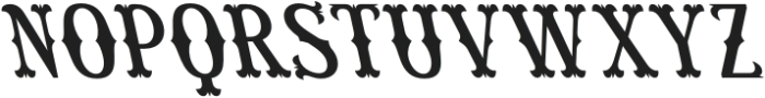 CS Revenant Reverse Italic otf (400) Font UPPERCASE