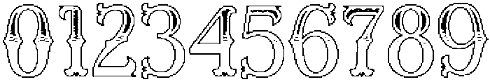 CS Revenant Stippled Regular otf (400) Font OTHER CHARS