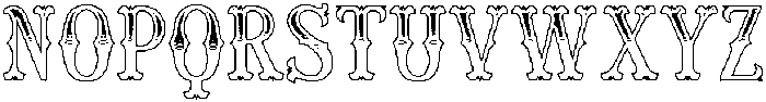 CS Revenant Stippled Regular otf (400) Font UPPERCASE