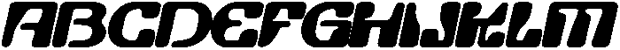 CS Rexa Drawn Italic otf (400) Font UPPERCASE