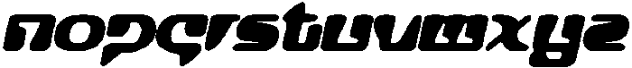 CS Rexa Drawn Italic otf (400) Font LOWERCASE