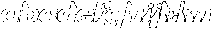 CS Rexa Pixel Outline otf (400) FONT