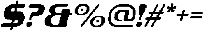 CS Rexa Pixel Regular otf (400) Font OTHER CHARS