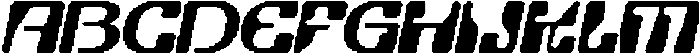 CS Rexa Pixel Regular otf (400) Font UPPERCASE