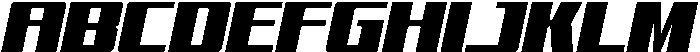 CS Reznor Italic otf (400) Font UPPERCASE
