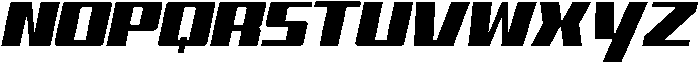 CS Reznor Italic otf (400) Font UPPERCASE