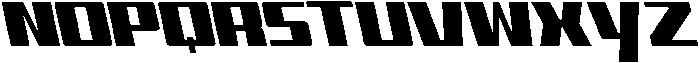 CS Reznor Reverse Italic otf (400) Font UPPERCASE
