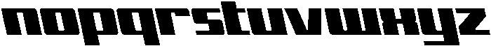 CS Reznor Reverse Italic otf (400) Font LOWERCASE