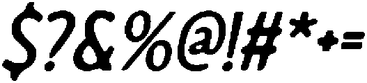CS Rhesa Drawn Italic otf (400) Font OTHER CHARS