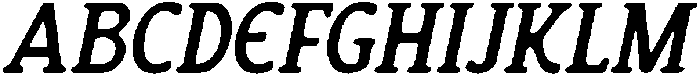 CS Rhesa Drawn Italic otf (400) Font